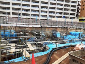 鉄筋足場(足場材レンタル)